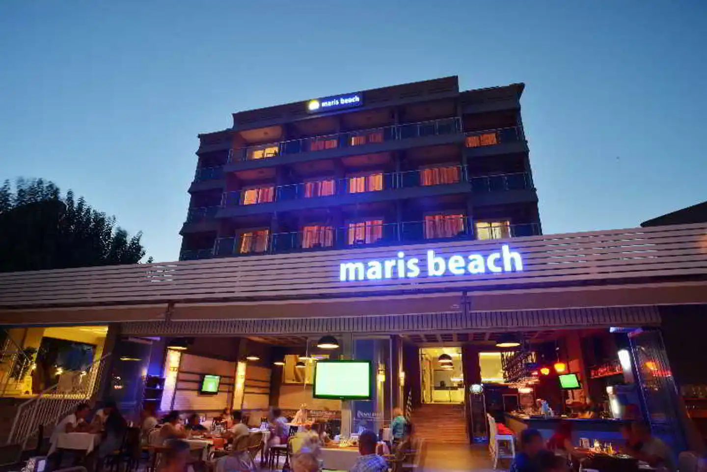 Maris Beach Aussenansicht