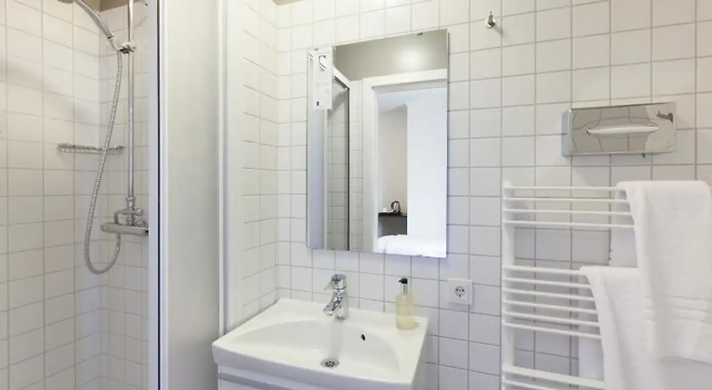 Ódinsvé Badezimmer