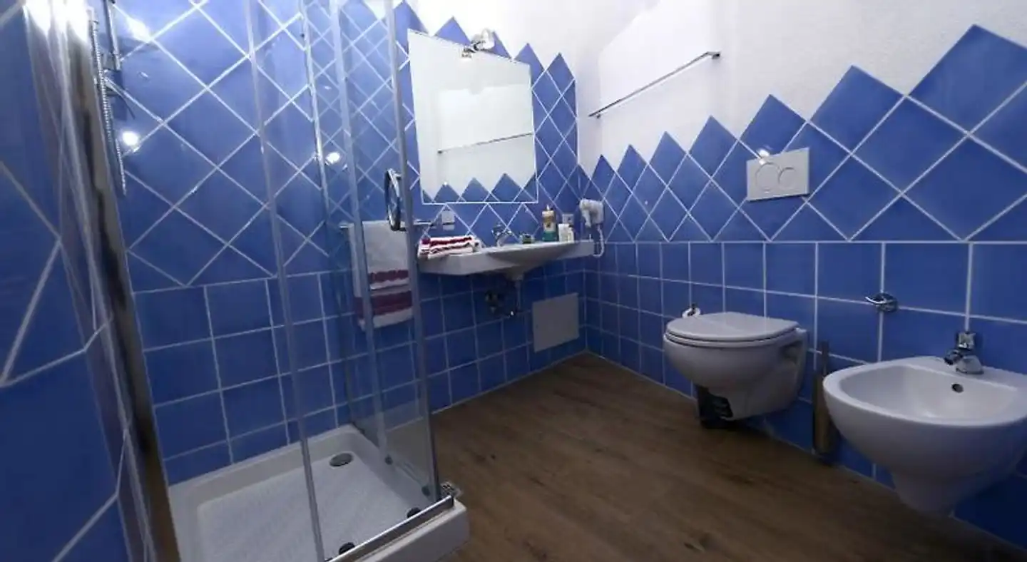 Olbia City Hotel Badezimmer