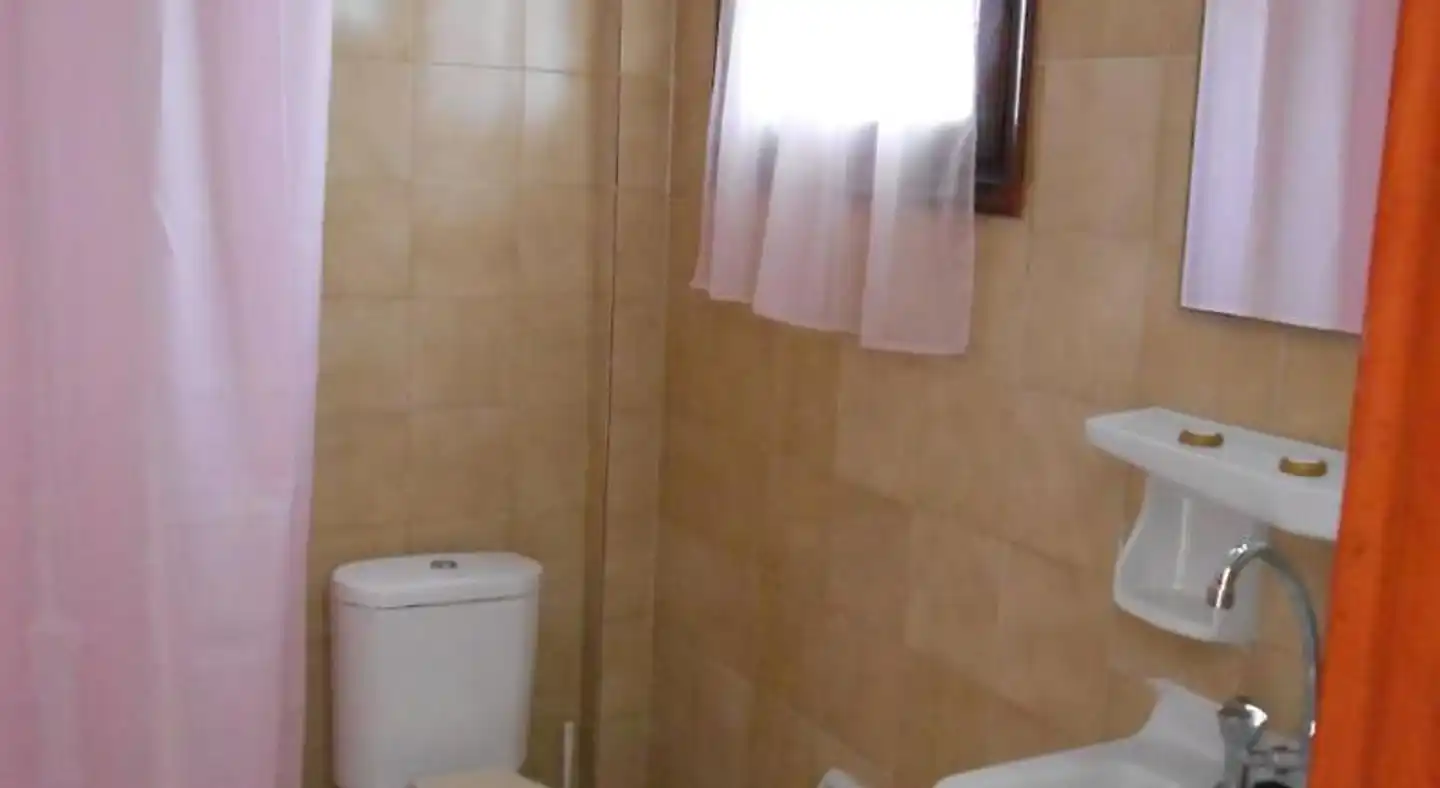 Socrates Studios & Apartments Badezimmer