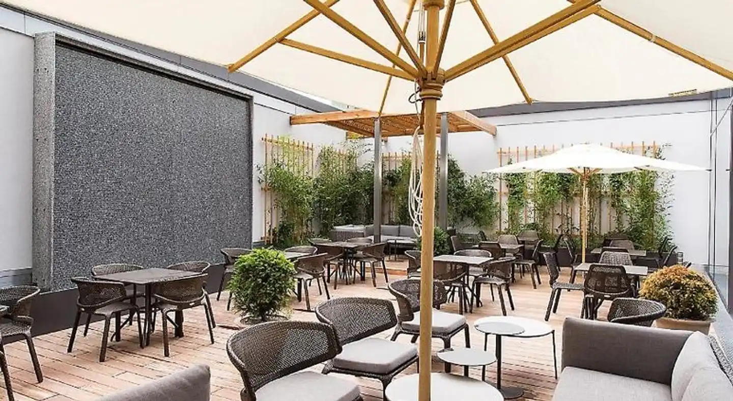 Motel One Wien-Hauptbahnhof Terrasse