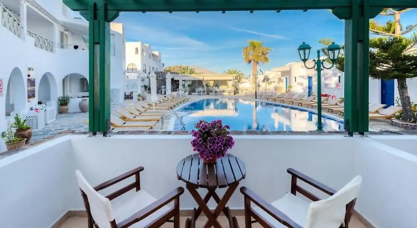 Hotel Village Mathios Terrasse