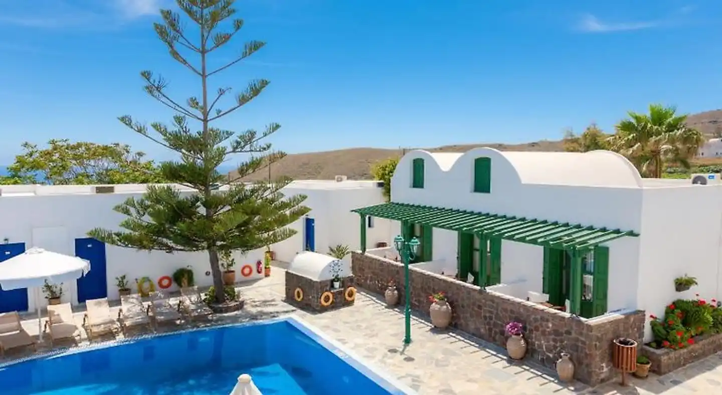 Hotel Village Mathios Terrasse