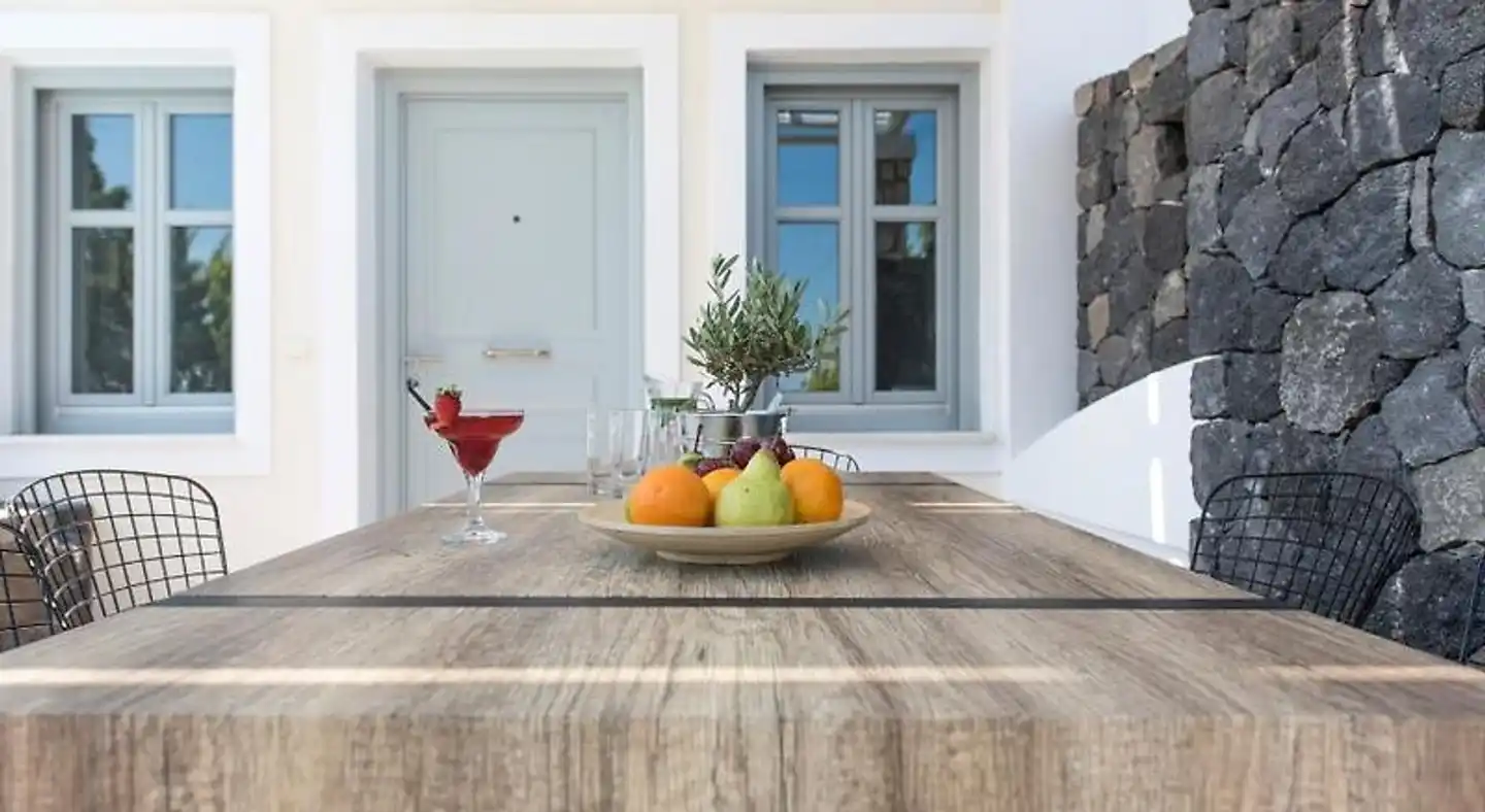 Secret Earth Villas - Santorini Wohnbeispiel