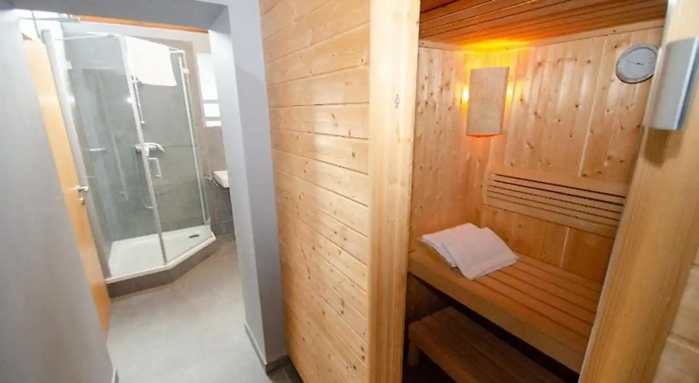 Appartementhotel Post Badezimmer