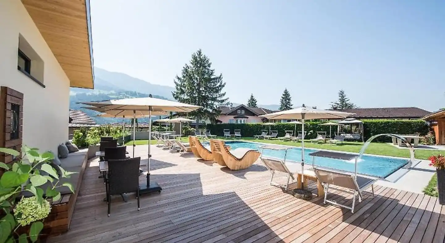 Pension Kranebitt Pool