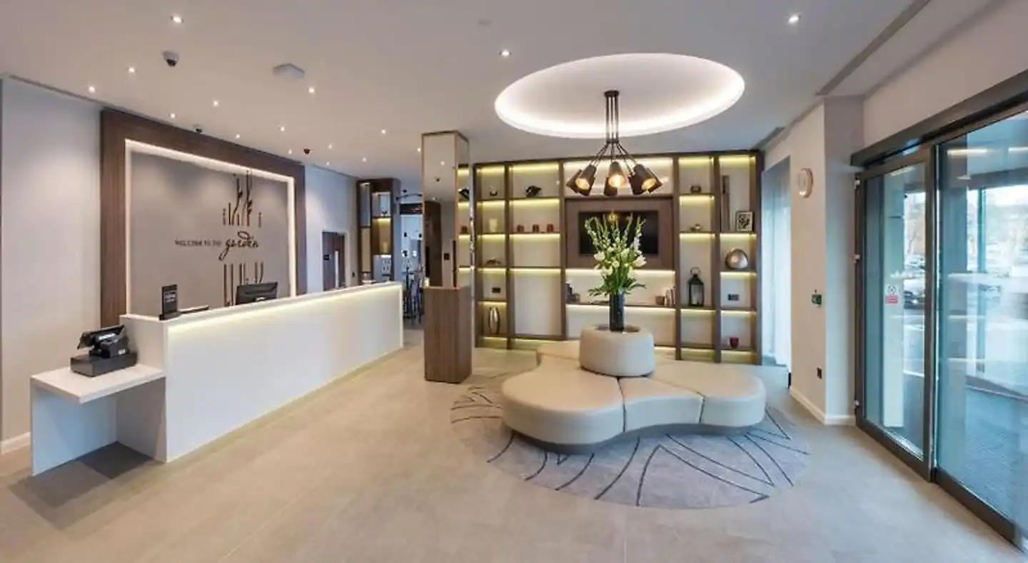 Hilton Garden Inn Manchester Emirates Old Trafford Lobby