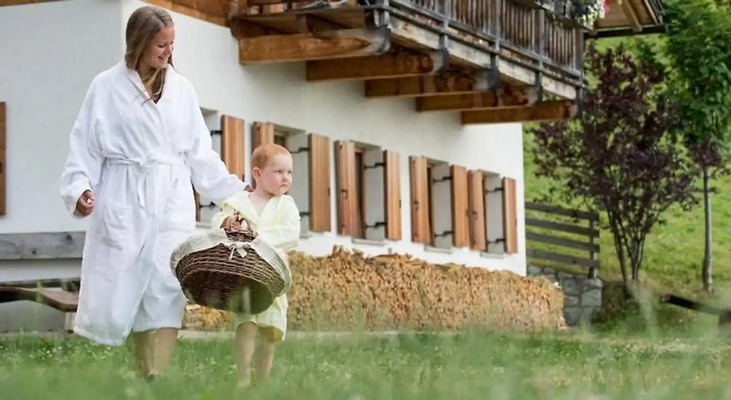 Familienalm Taser Garten