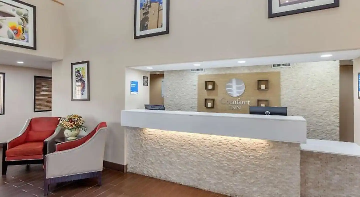 Comfort Inn Santa Fe Badezimmer
