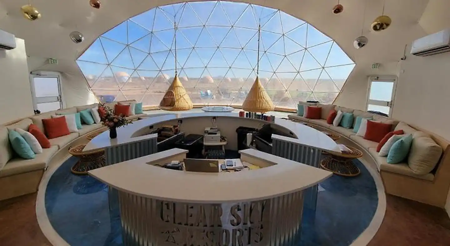 Clear Sky Resorts - Grand Canyon - Unique Sky Domes Terrasse