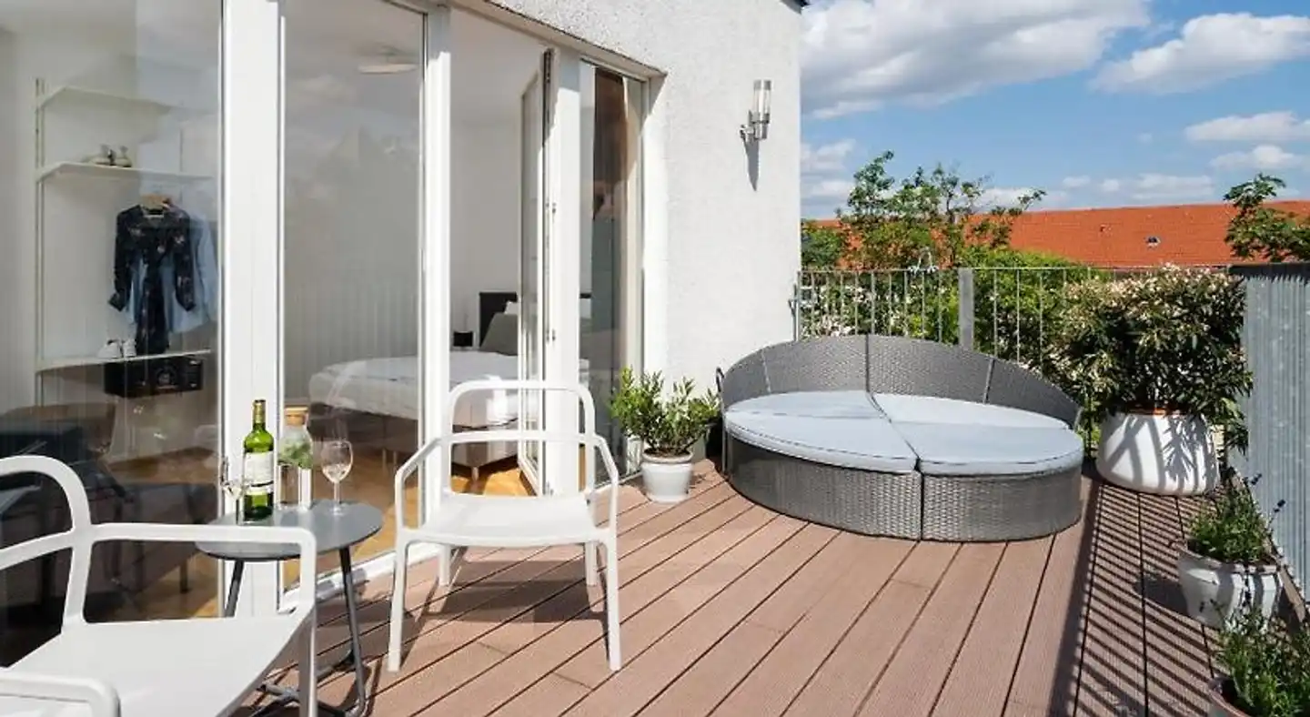 BENSIMON apartments Prenzlauer Berg Terrasse