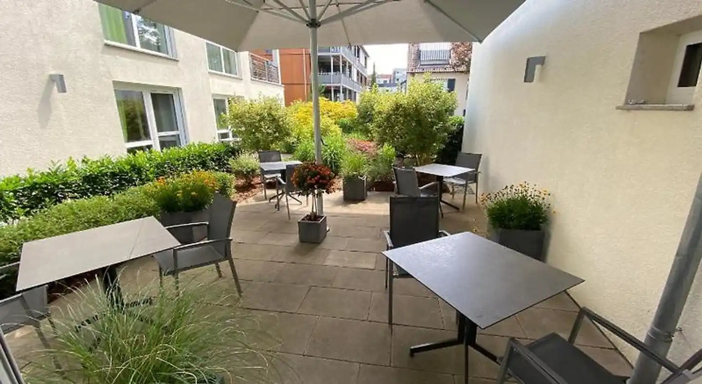 Boardinghouse HOME - adults only - Terrasse