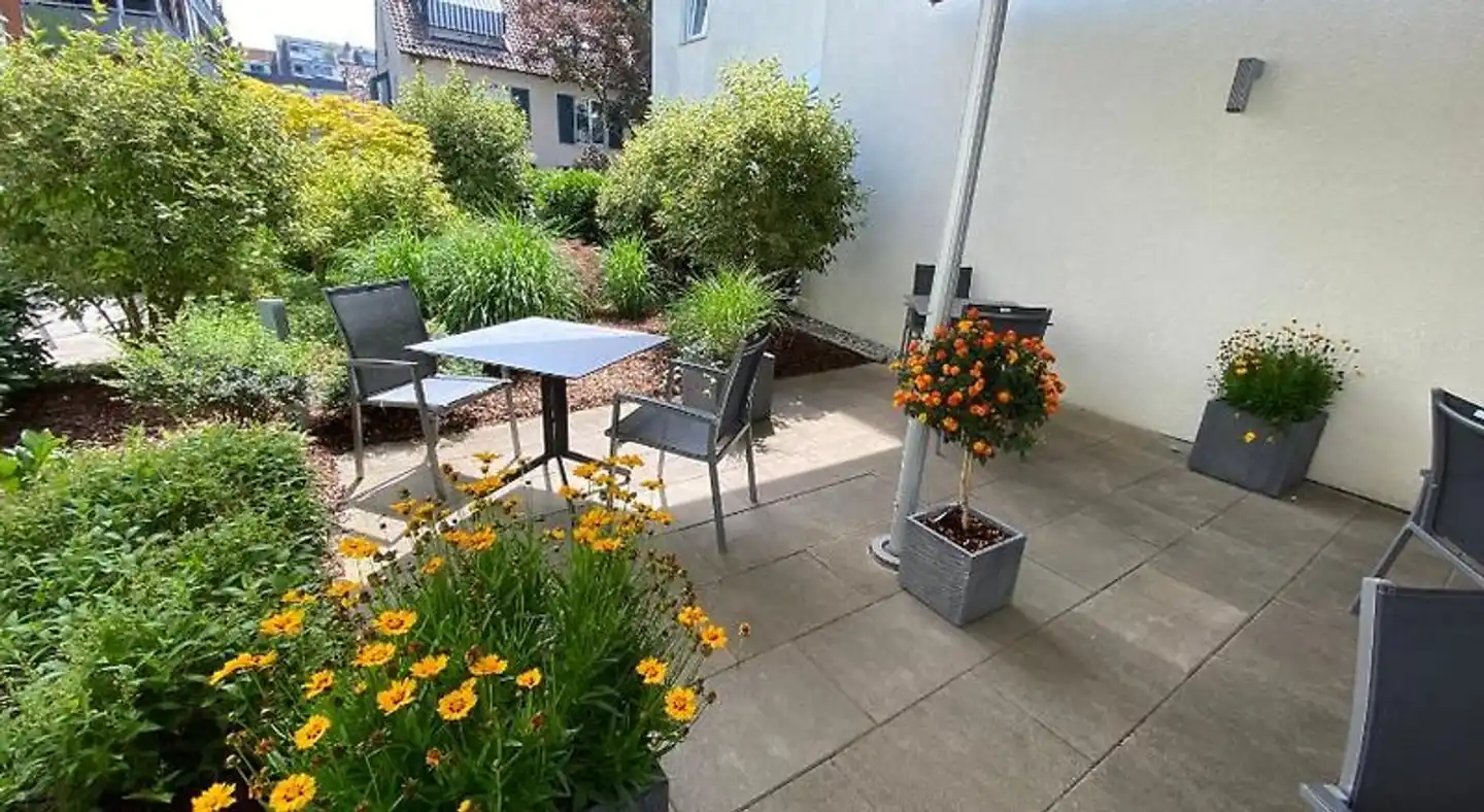 Boardinghouse HOME - adults only - Terrasse