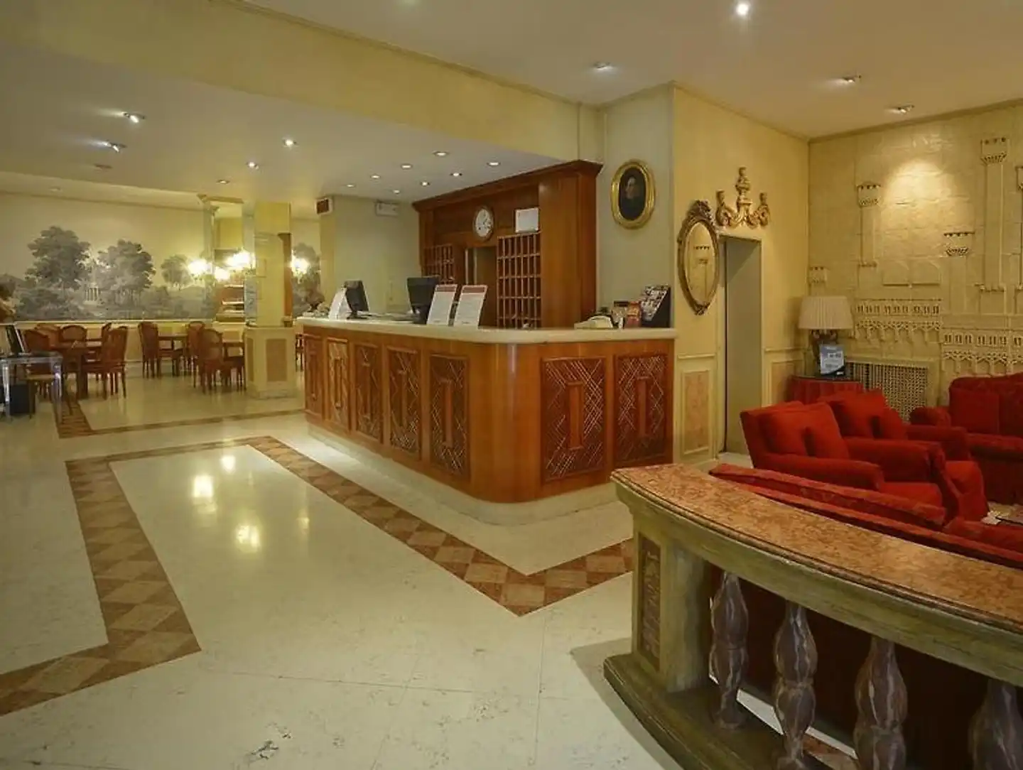 Zanhotel Tre Vecchi Lobby