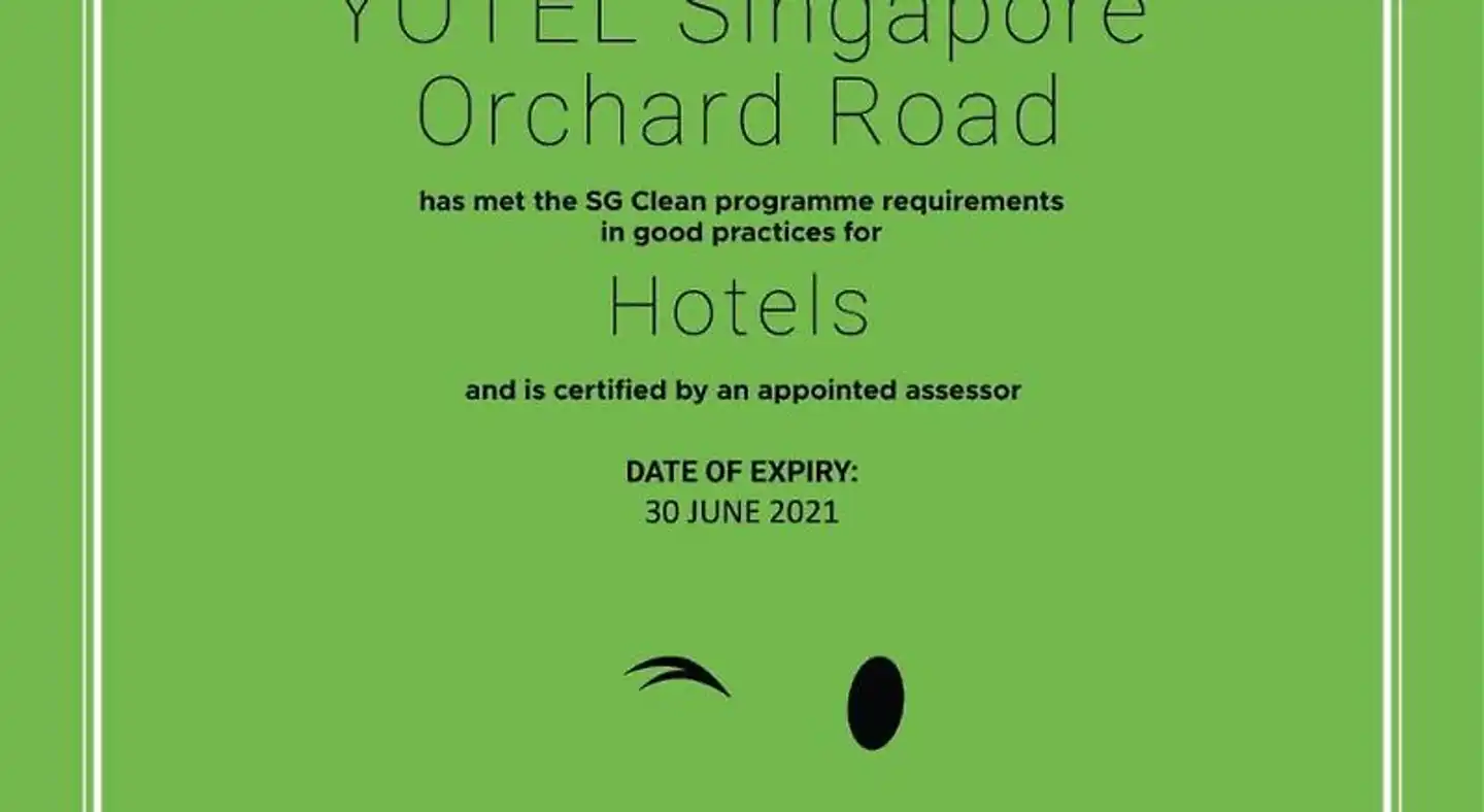 Yotel Singapore Landkarte