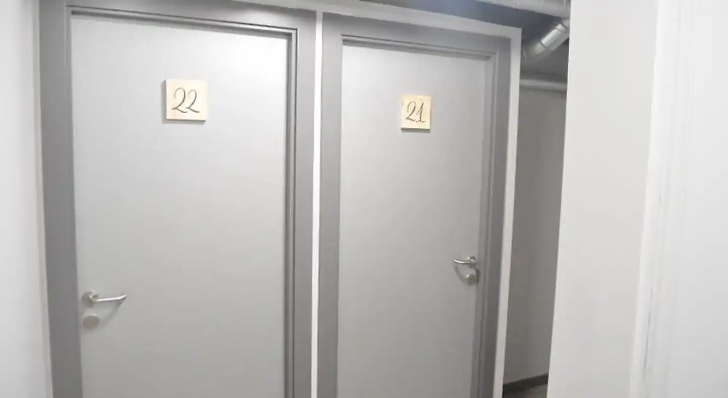 Quartier Bilbao Hostel Badezimmer