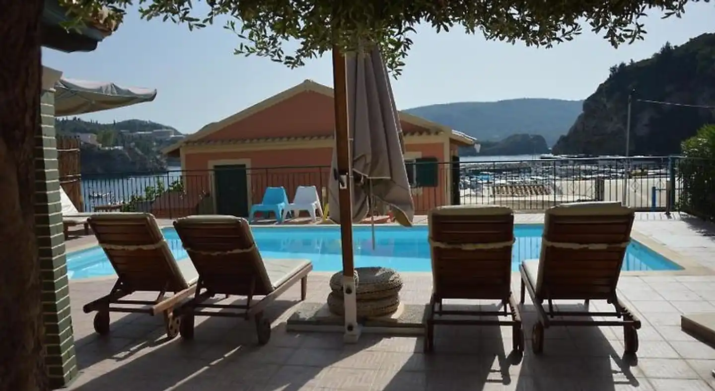 Akis Apartments Terrasse