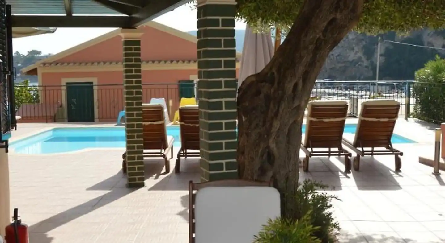 Akis Apartments Terrasse