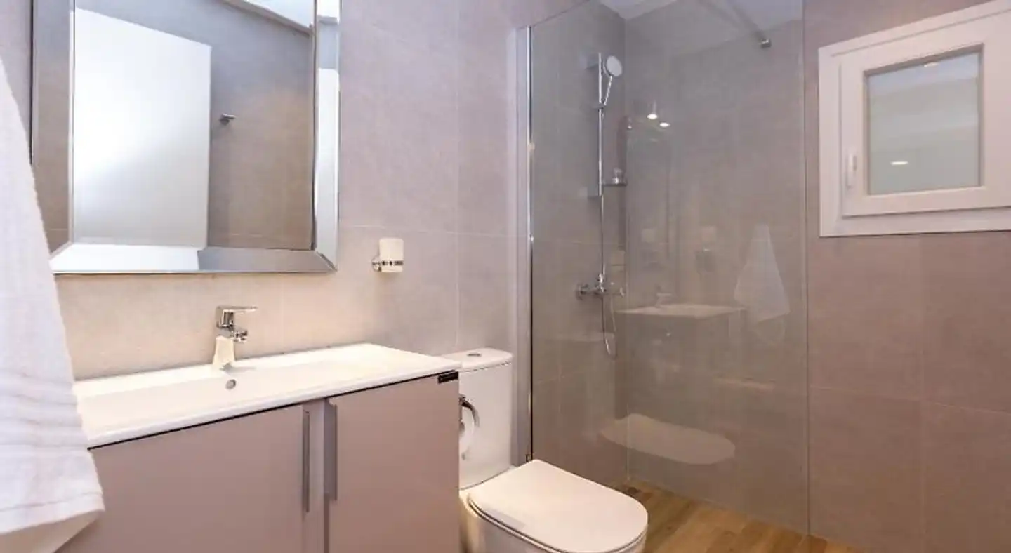 Rapanos Apartments Badezimmer