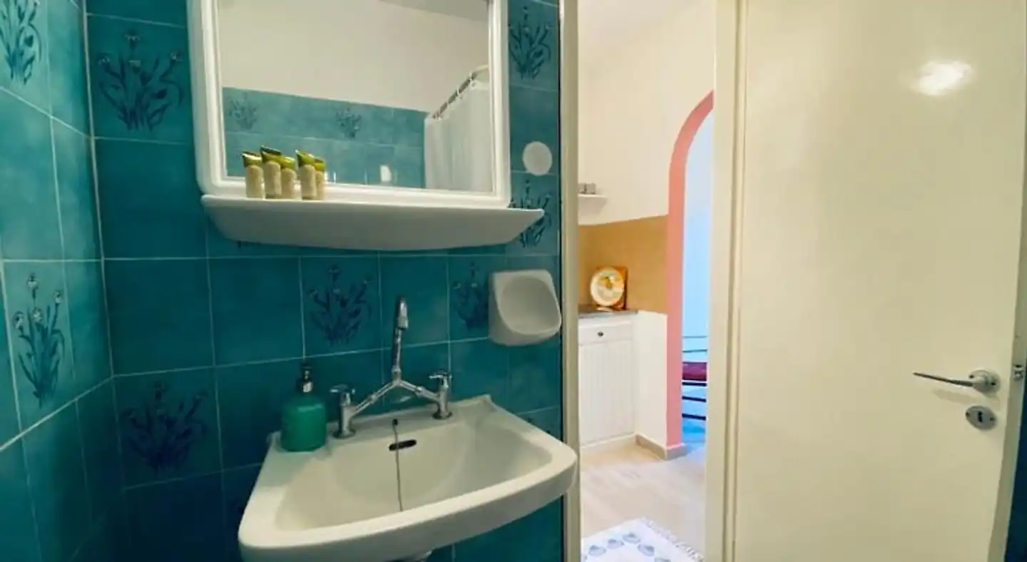 Afrodite's Pool and Studios Badezimmer