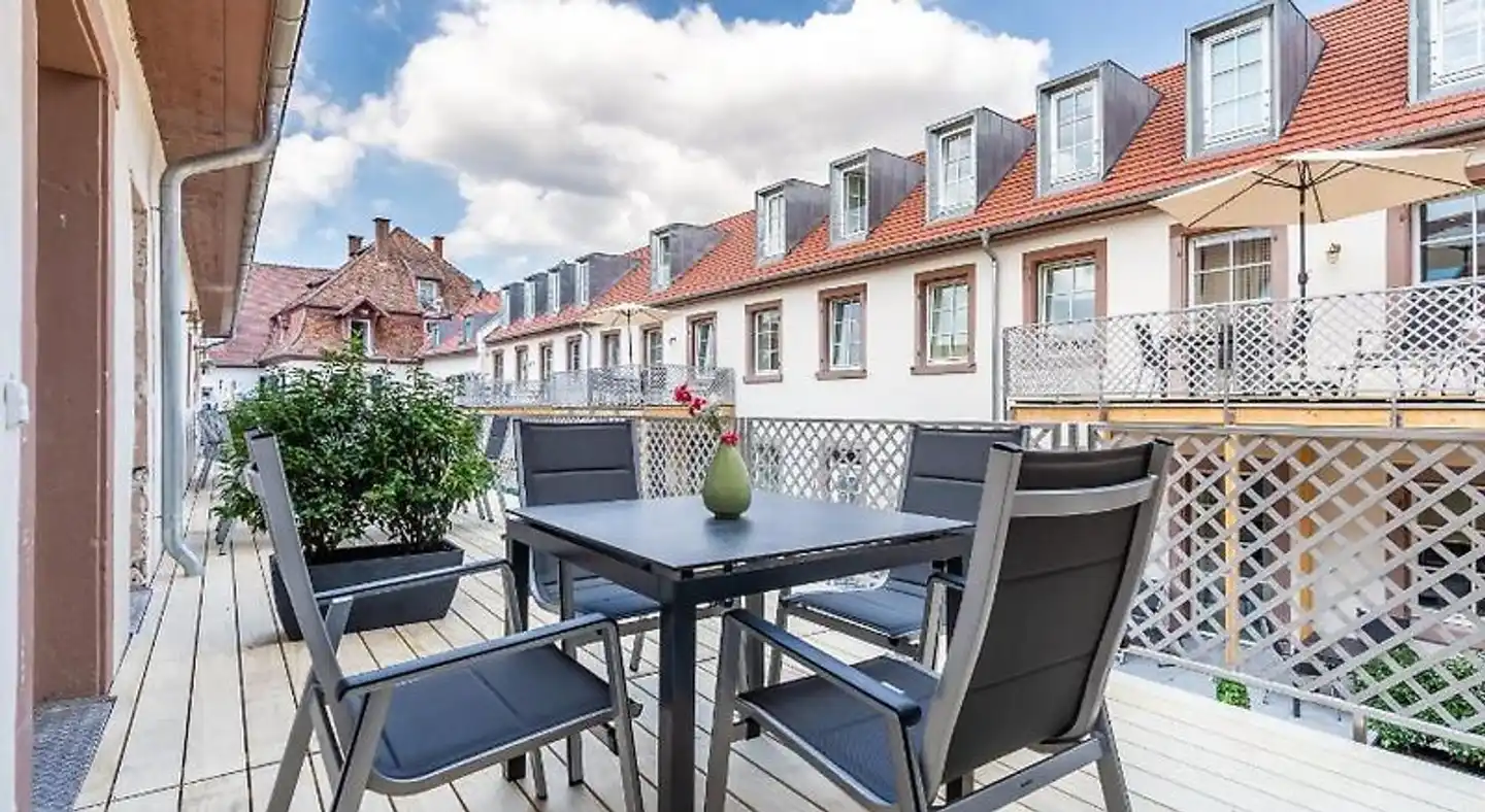 Parkside Boutique Appartements Terrasse