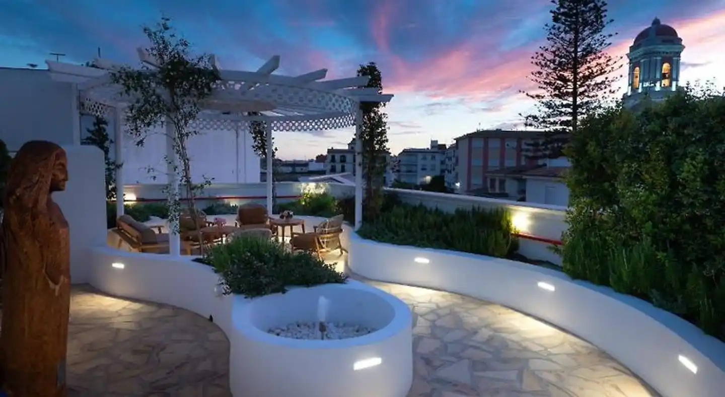 Silken El Pilar Andalucía Terrasse