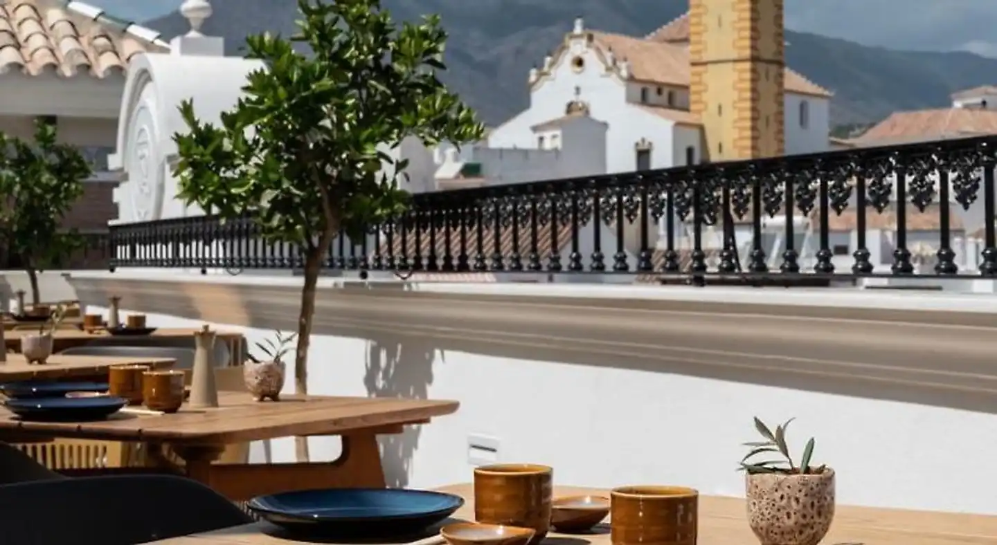 Silken El Pilar Andalucía Terrasse