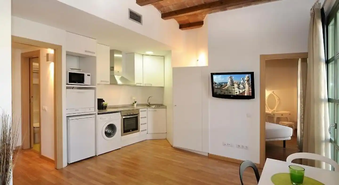 Apart-Suites Hostemplo Wohnbeispiel