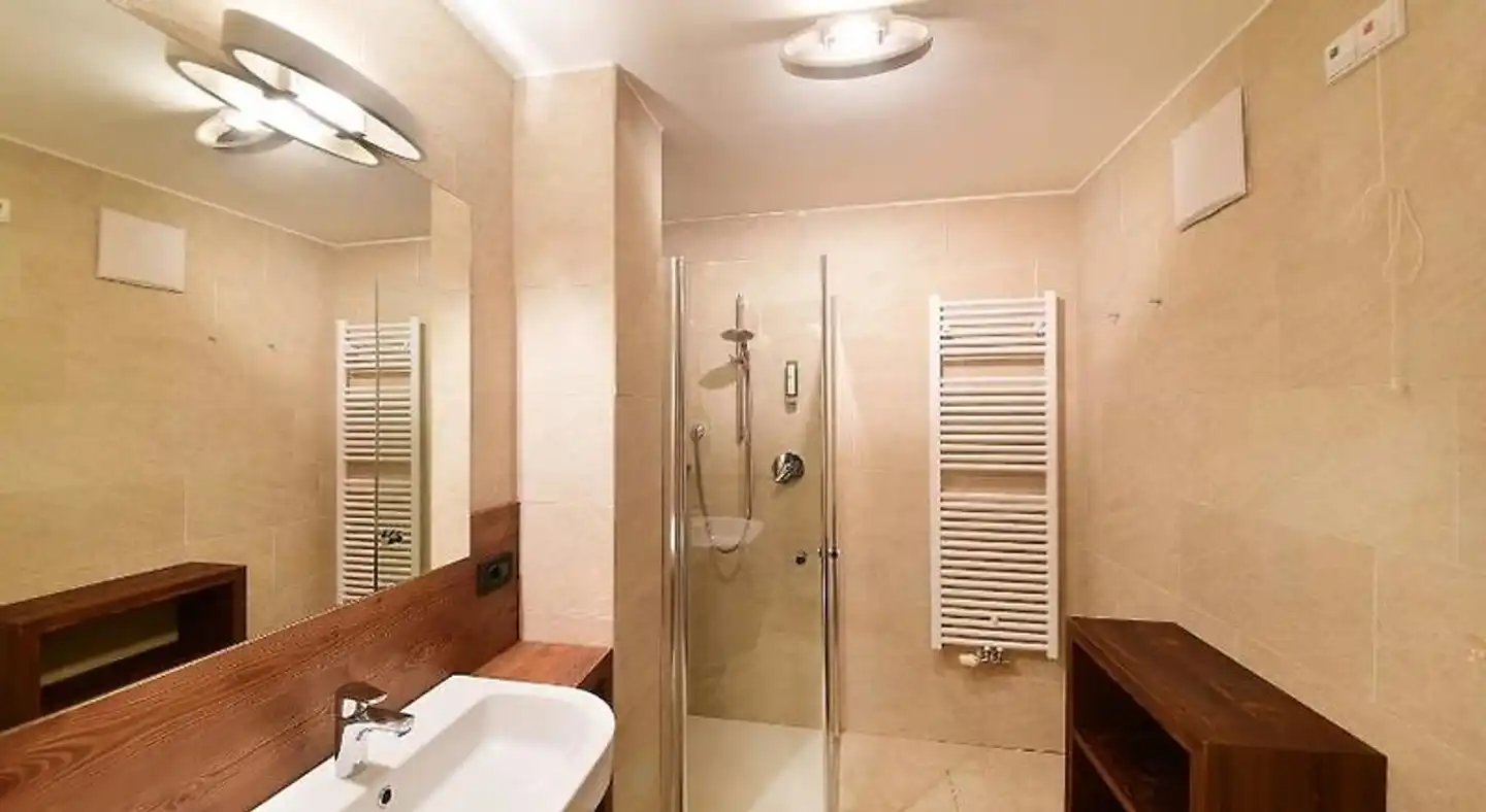 Ariston Dolomiti Residence Badezimmer