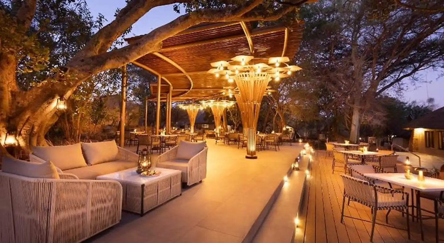 Mabula Game Lodge Terrasse