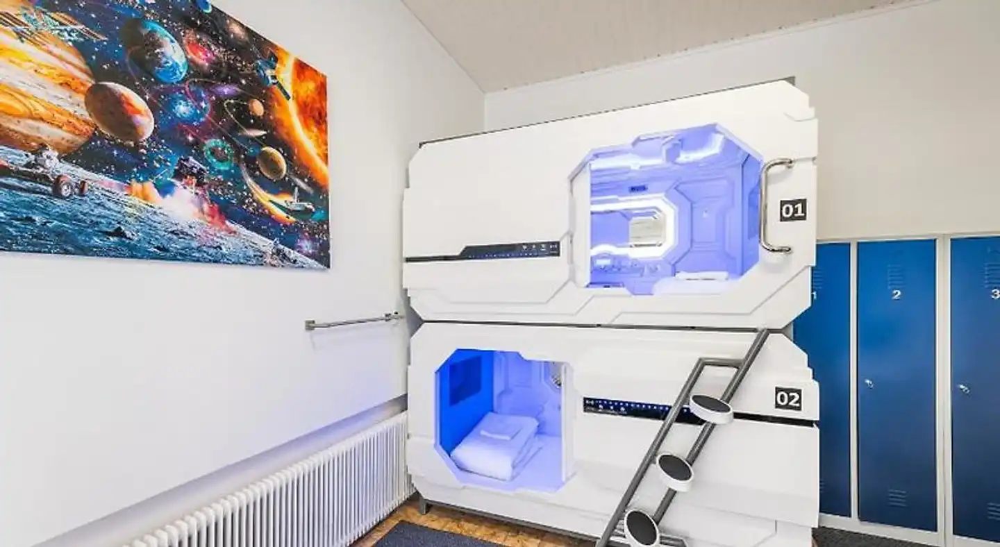 Space Home Hostel - Central Station Badezimmer