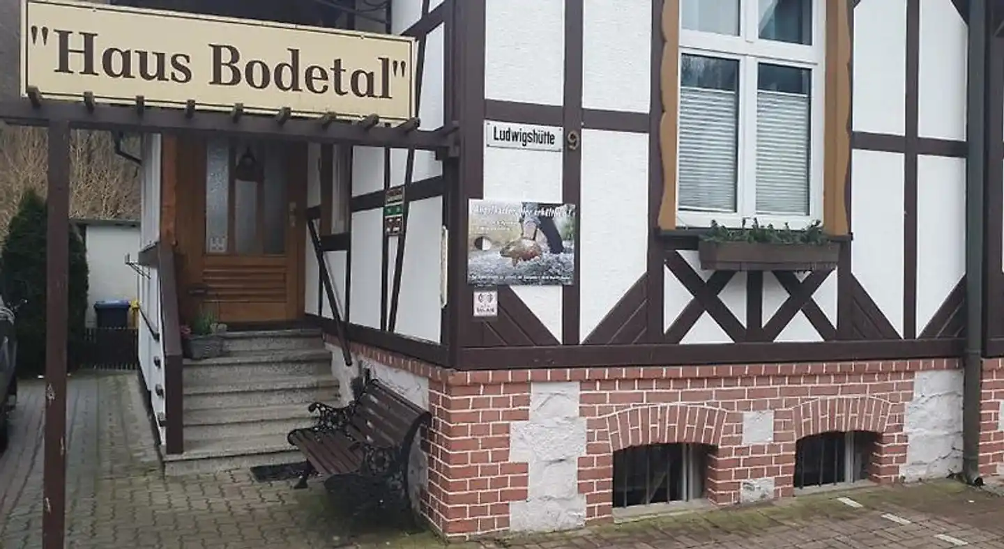 Haus Bodetal Terrasse