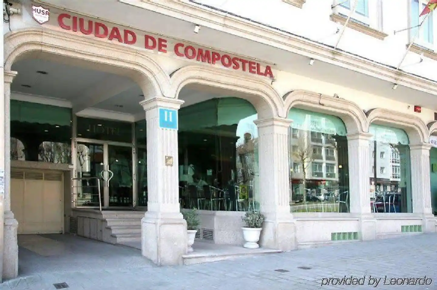 Ciudad de Compostela Aussenansicht