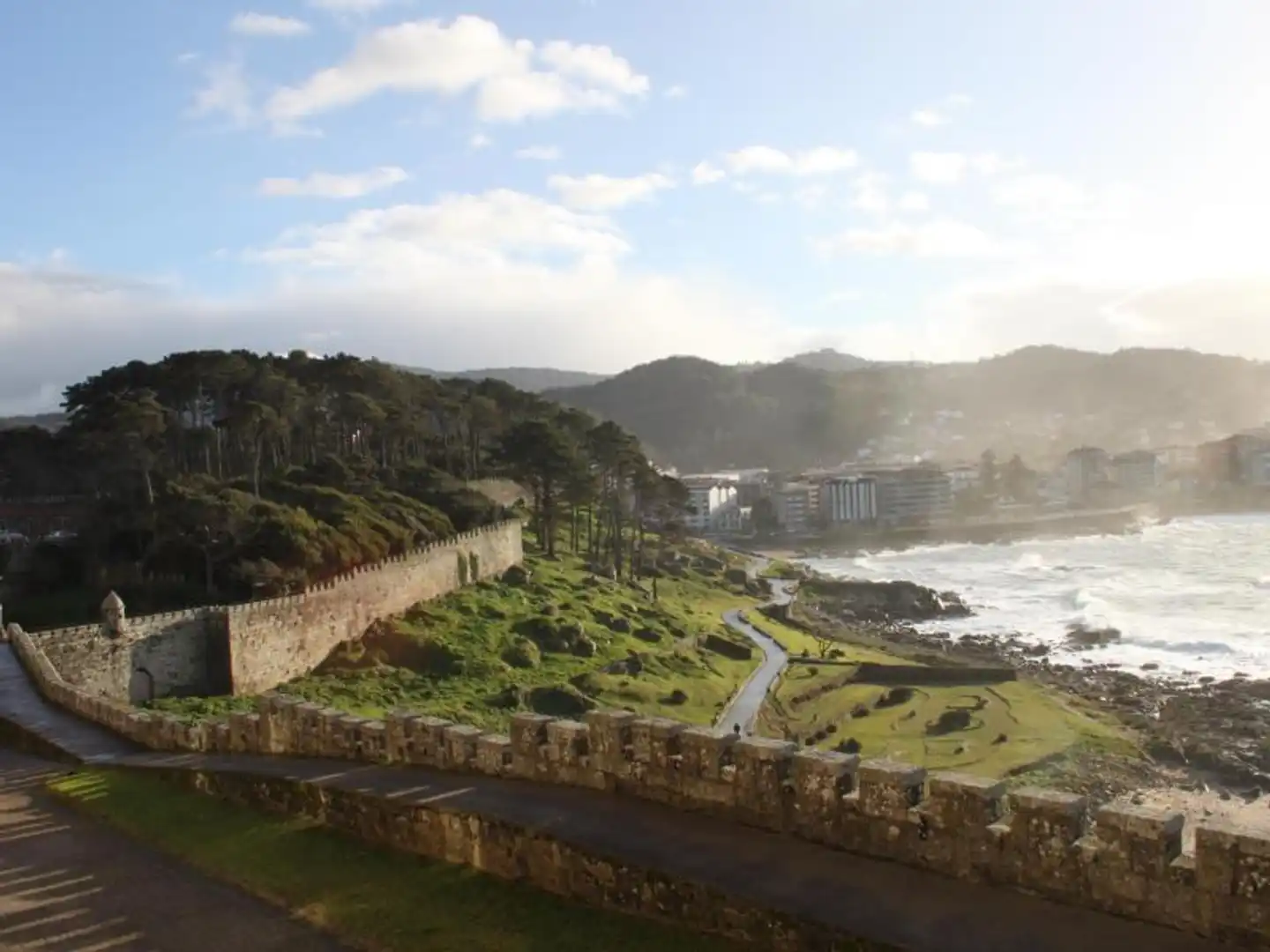 Parador de Baiona Landschaft