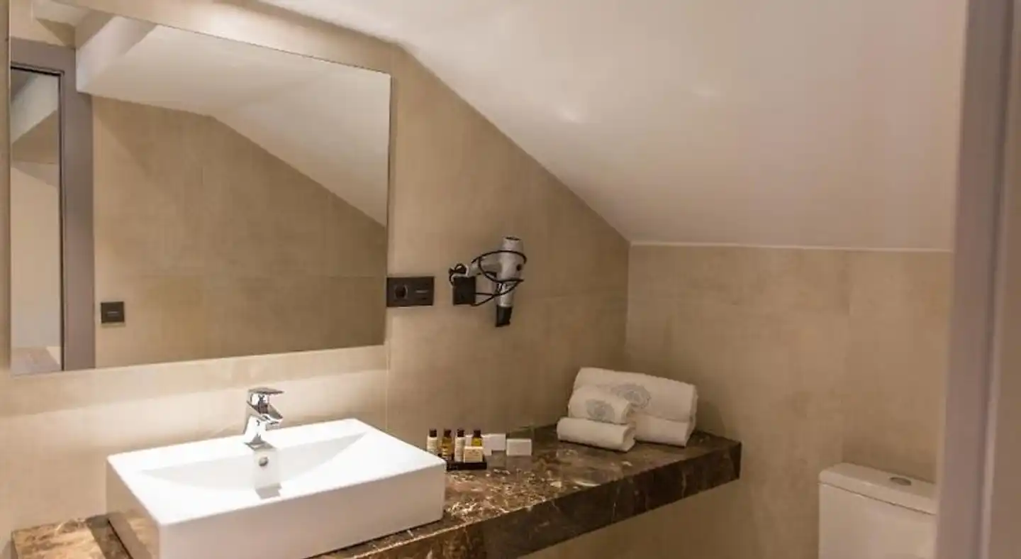 Hotel Palacete de Álamos Badezimmer