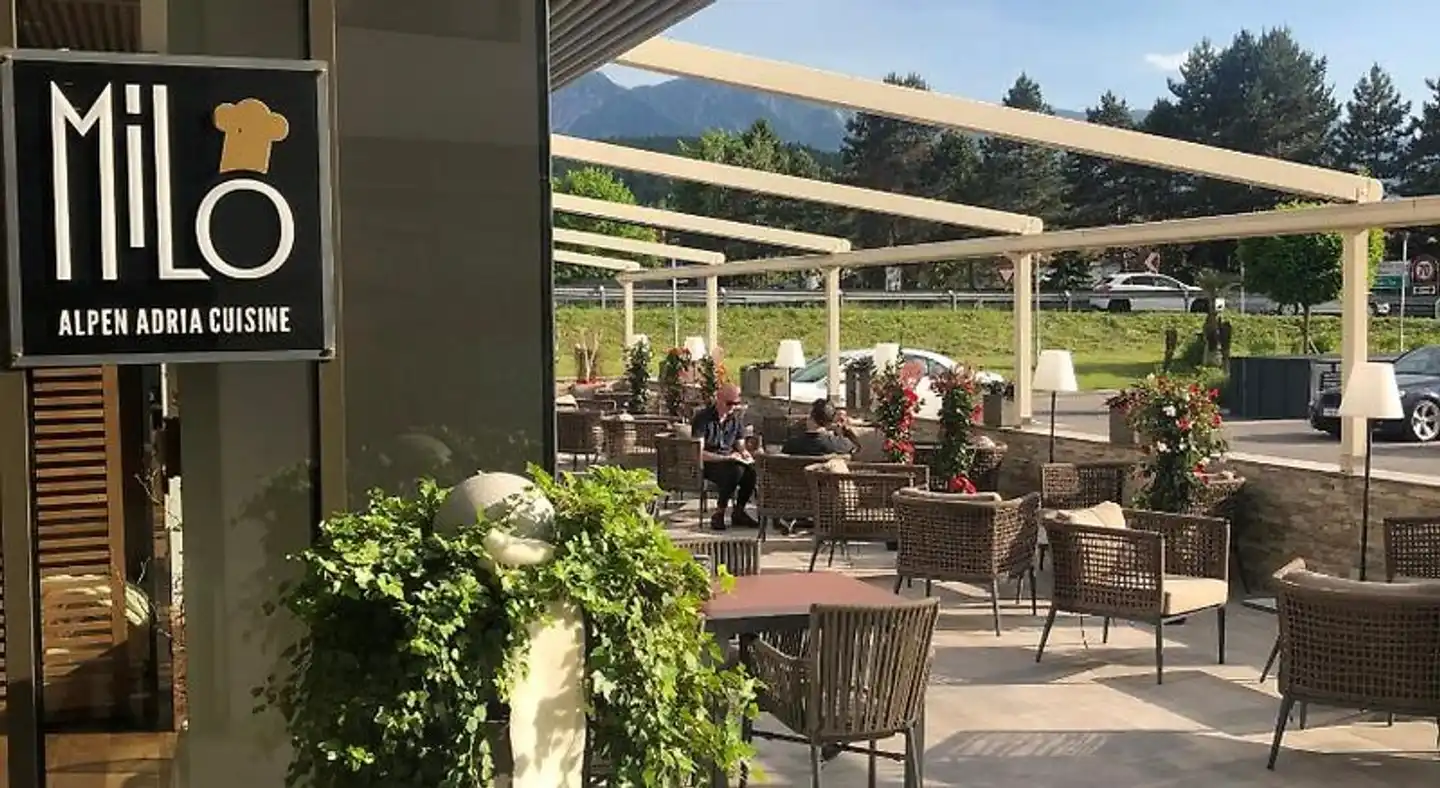 Hotel Seven Villach Terrasse