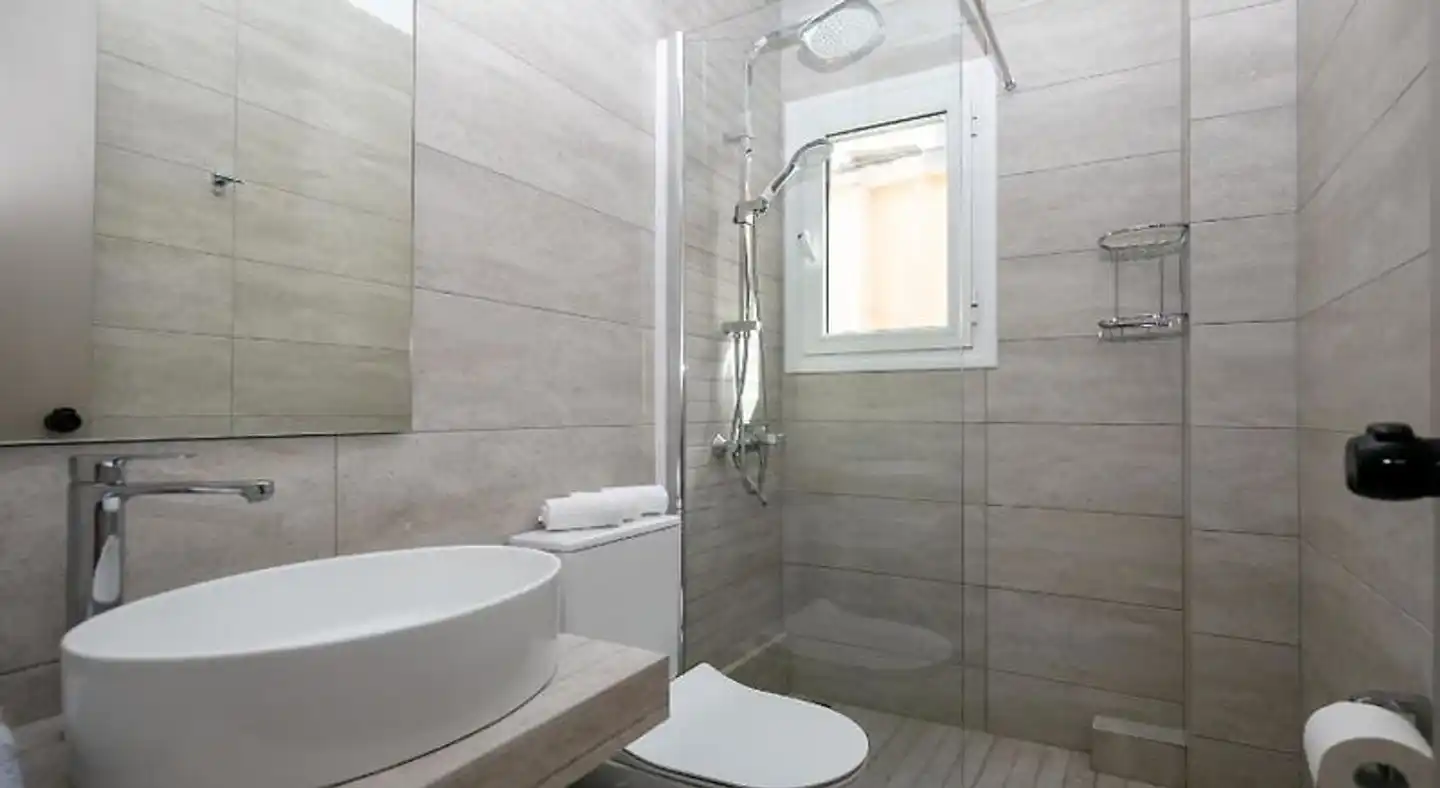 Electra Apartments Badezimmer