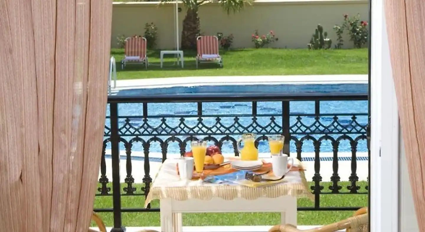 Dimitris Apartments Terrasse