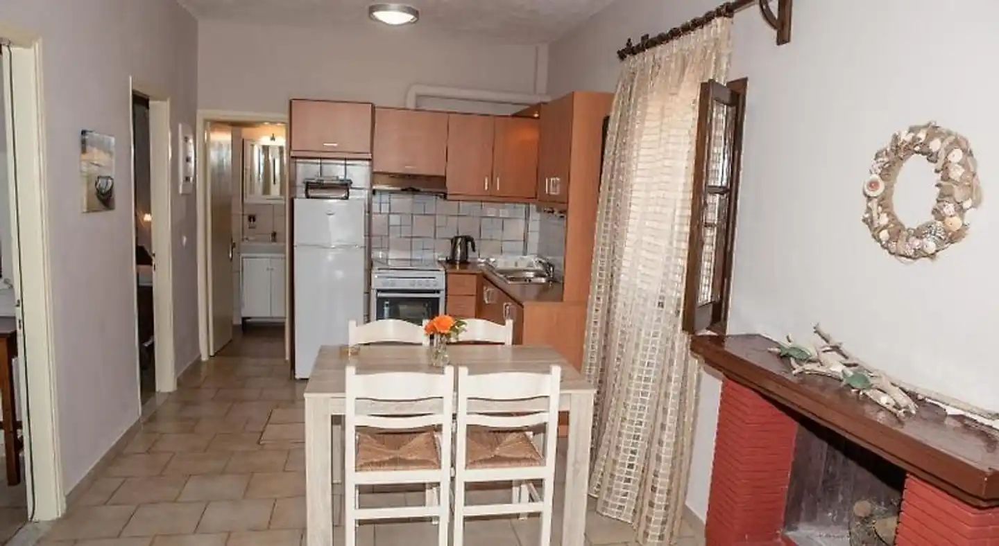 Eleana Apartments and Studios Badezimmer