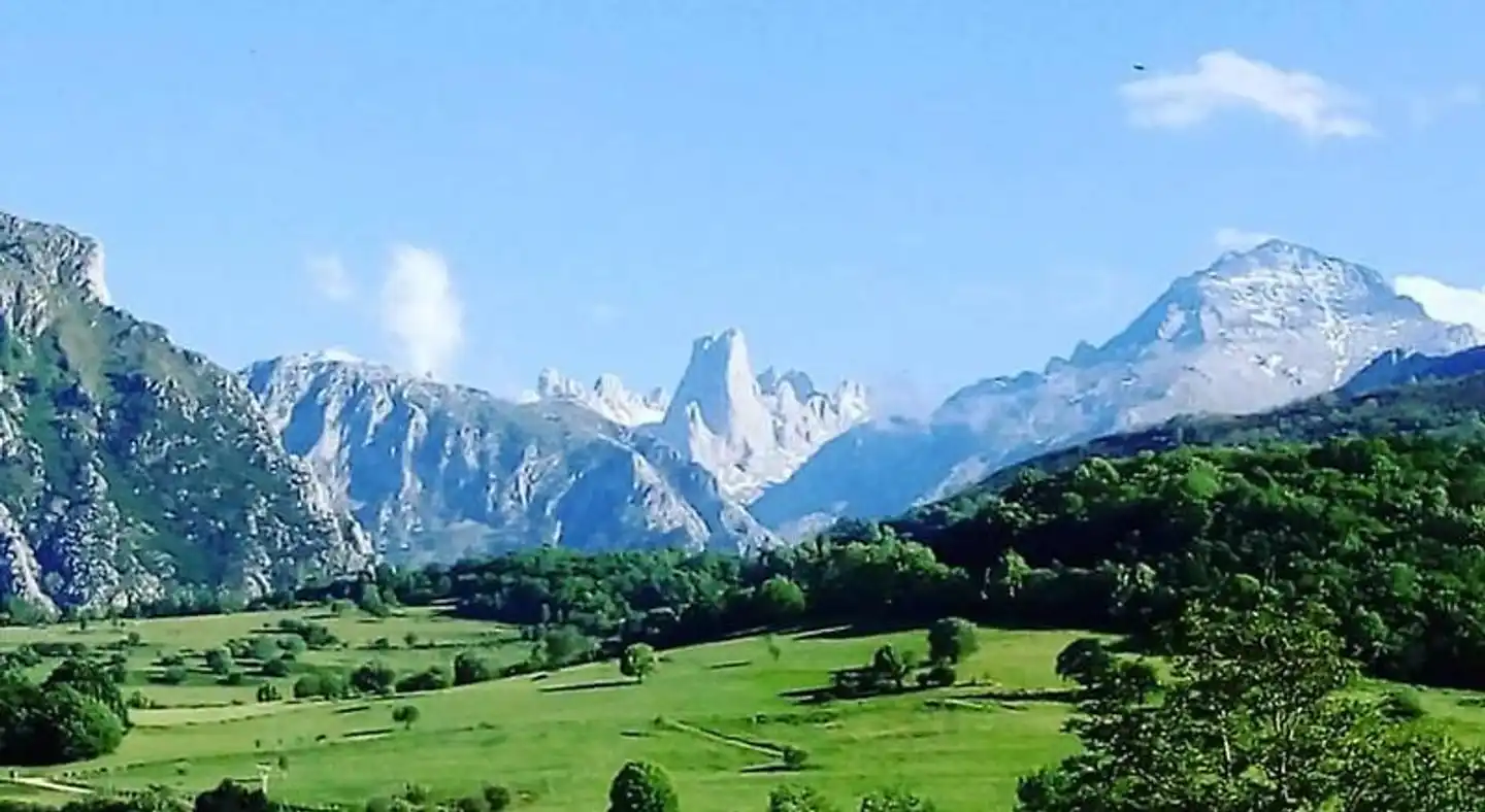 Hotel Arenas de Cabrales- apartamentos Landschaft