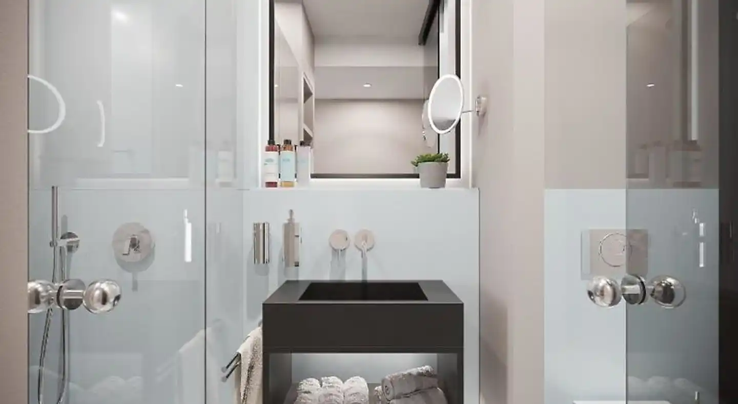 VISIONAPARTMENTS Glattbrugg Badezimmer