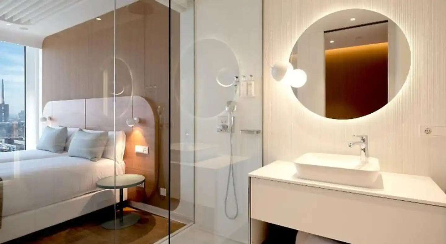 Hotel Marina Badalona Badezimmer