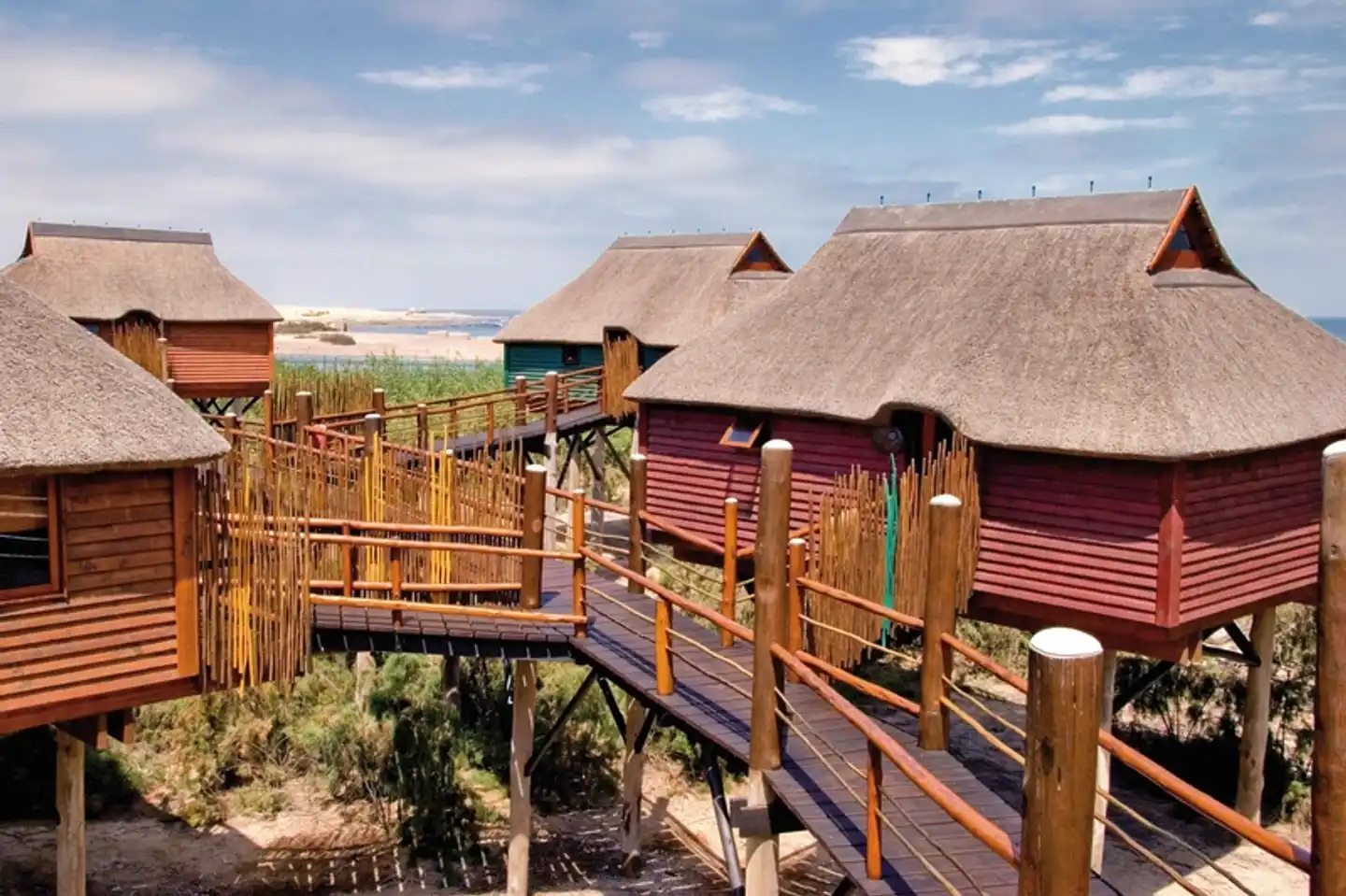 Namibias Nationalparks Terrasse