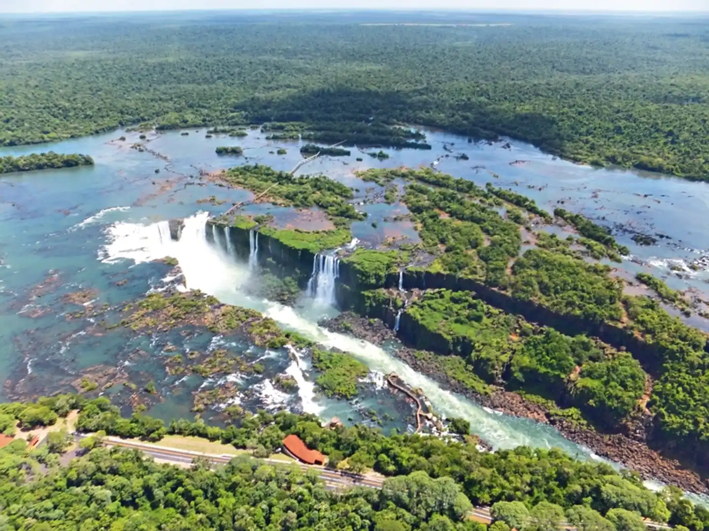 Berauschendes Iguazú Landschaft