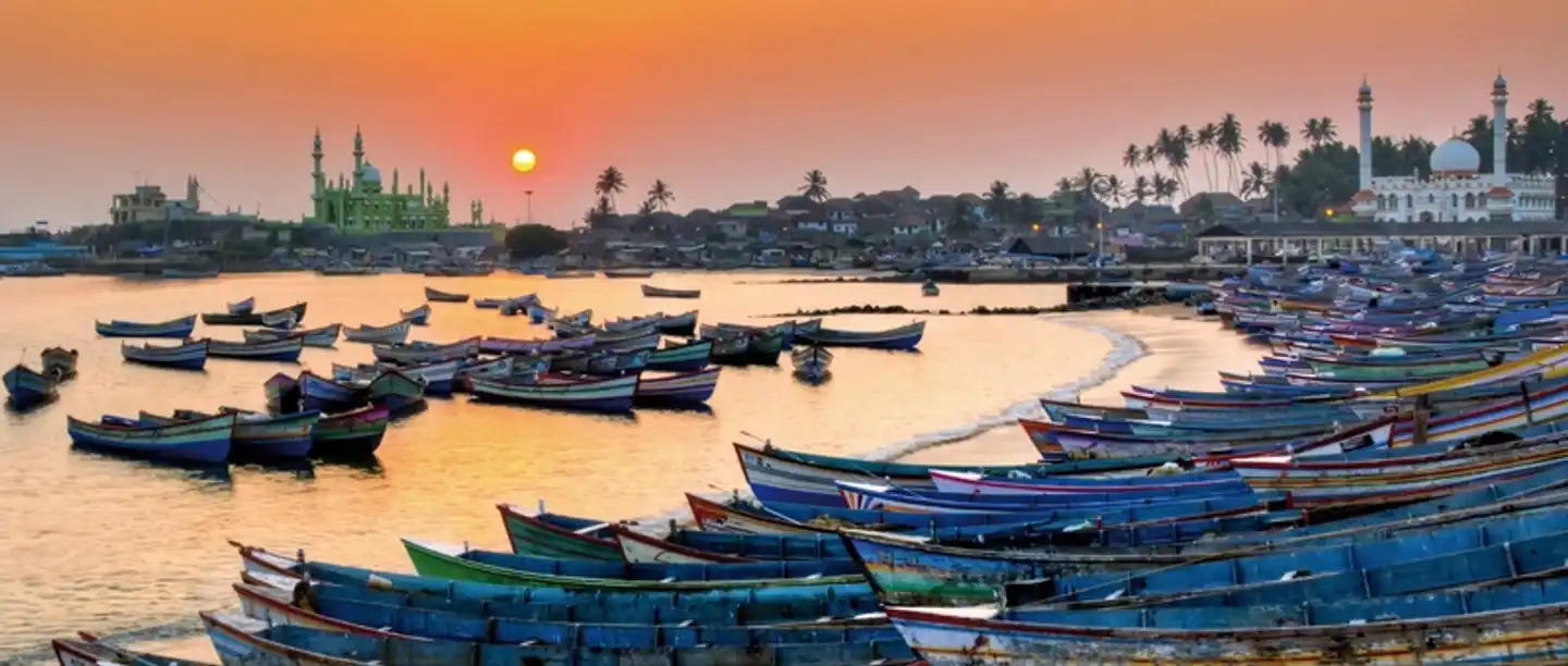 Kerala zum Verweilen Strand