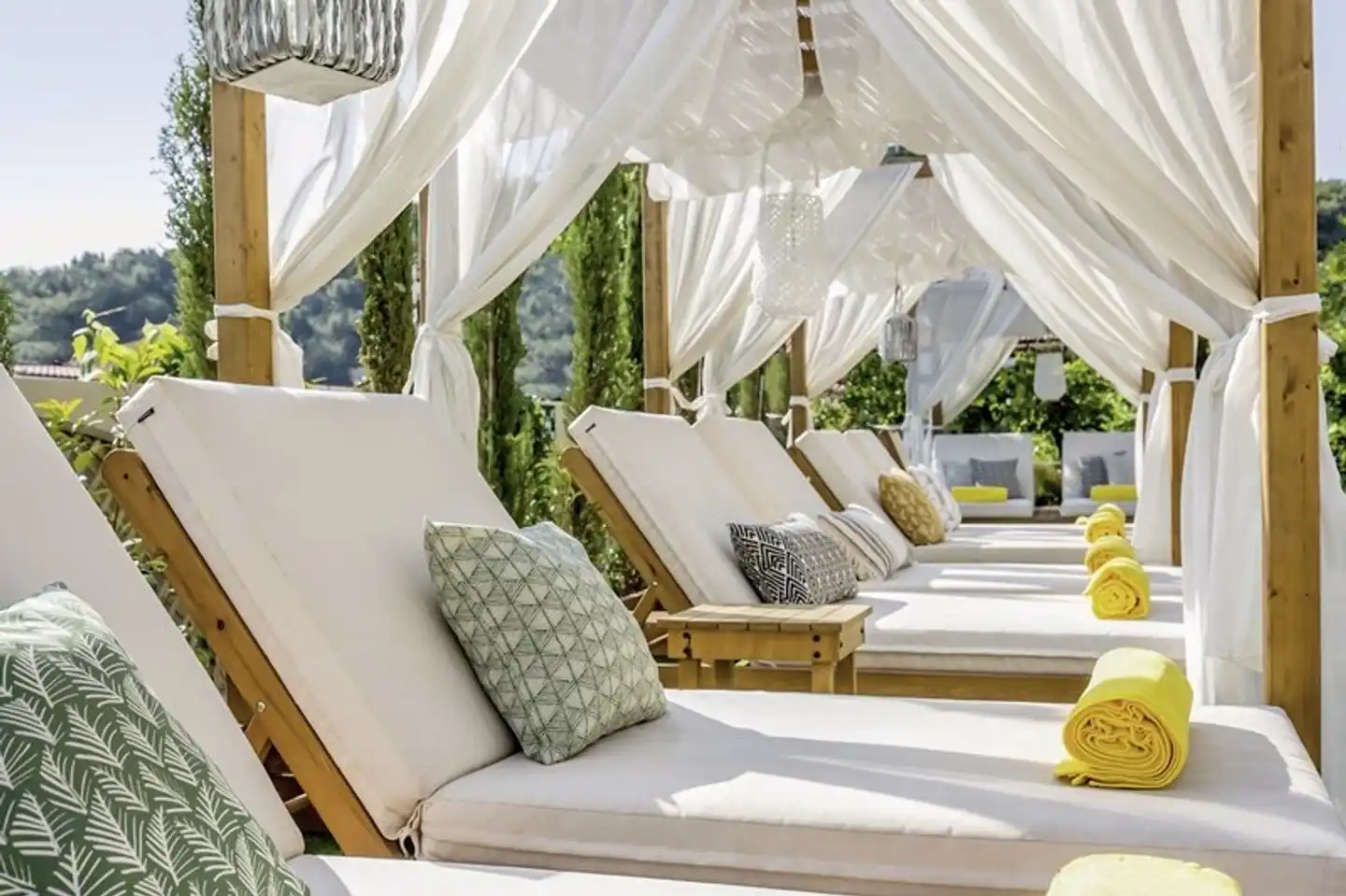 Samaina Inn Terrasse