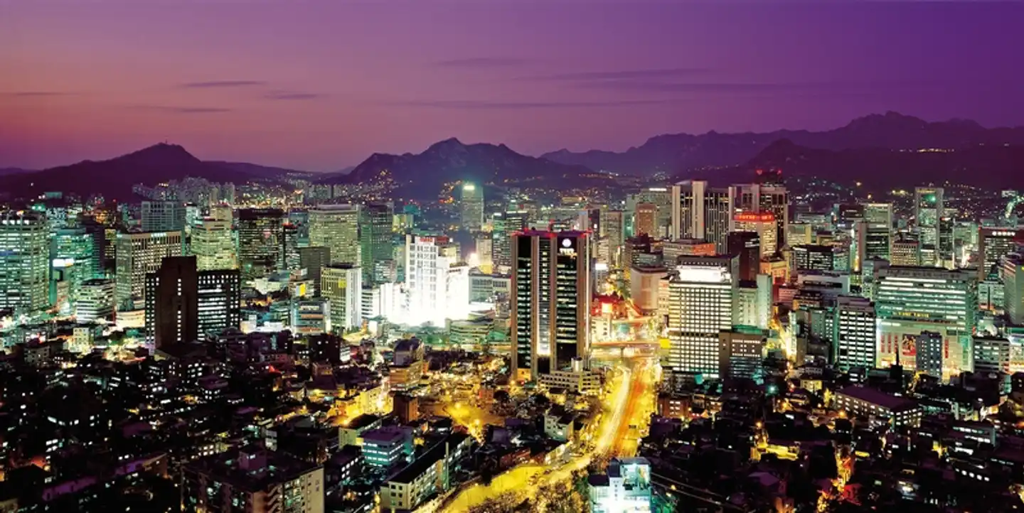 Südkorea zum Kennenlernen Landschaft
