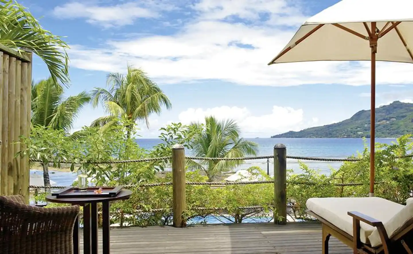 Fishermans Cove Resort Terrasse