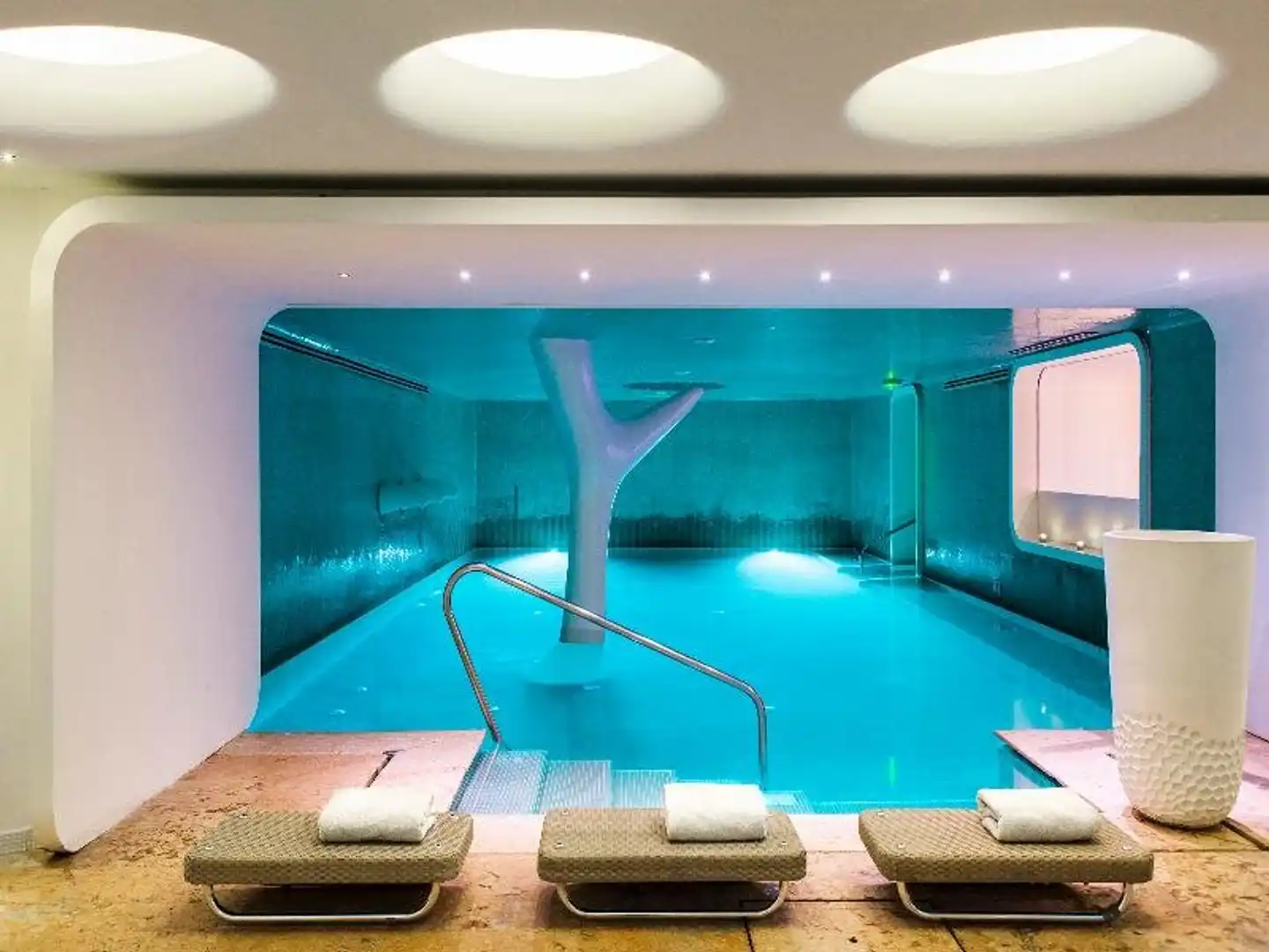 Boscolo Nice Hotel & Spa Hallenbad