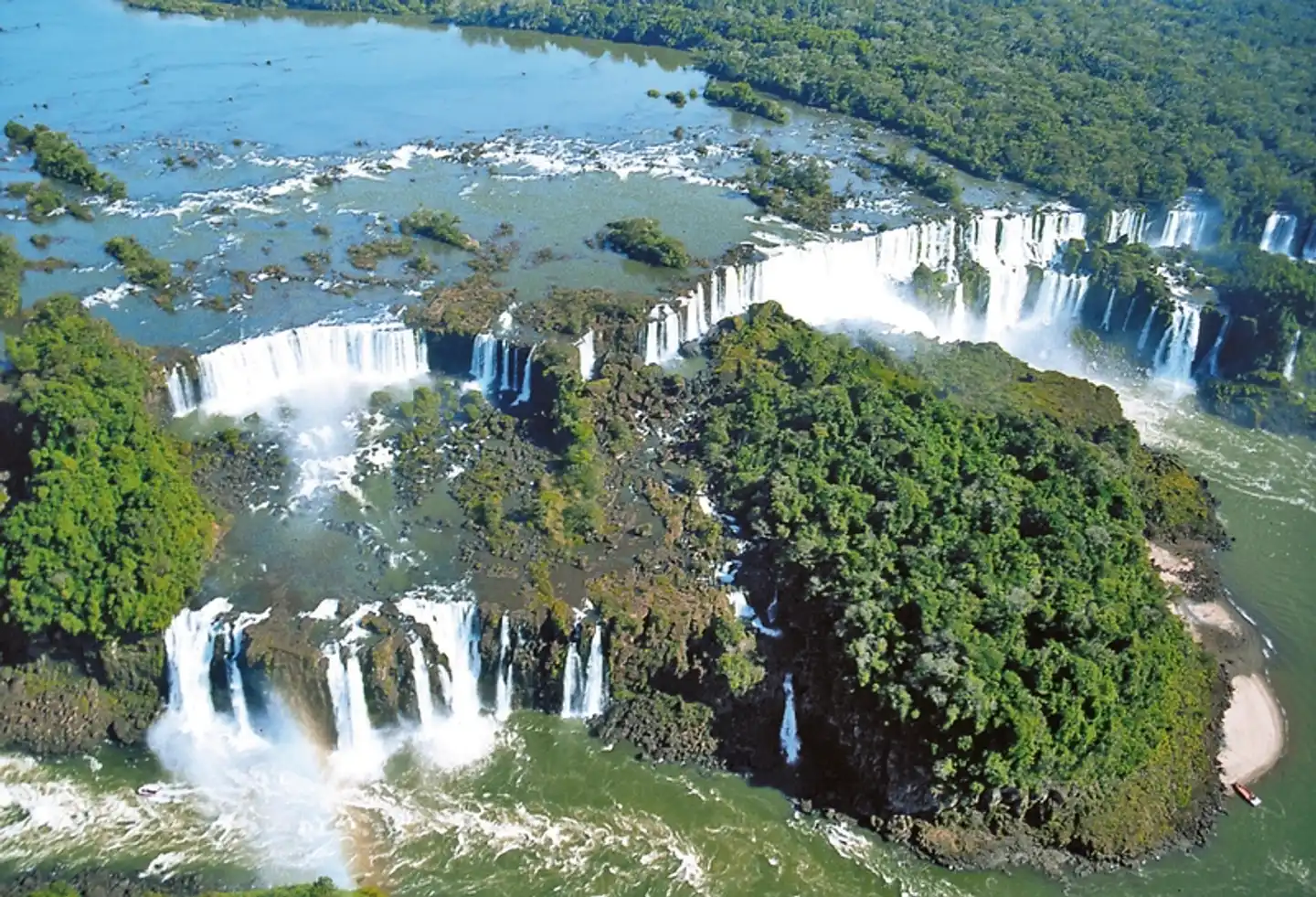 Südamerikas Big Five Landschaft